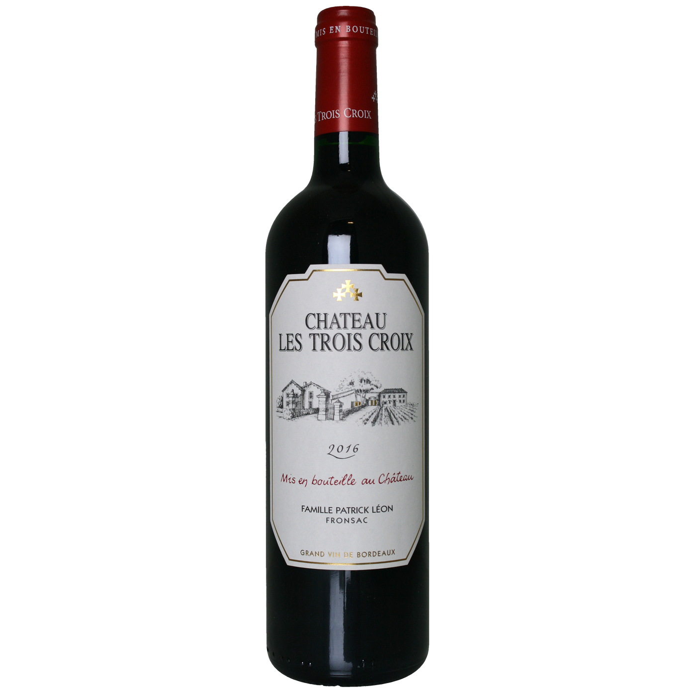 2017 トロワ クロワ ルージュ/フロンサック Château Les Trois Croix Rouge/Fronsac